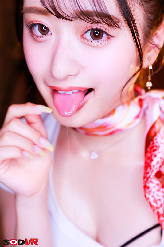 【VR】【8K】蕩ける笑顔＆長舌で全身舐めまわしキスまみれの超密着メンズエステ！！花守夏歩